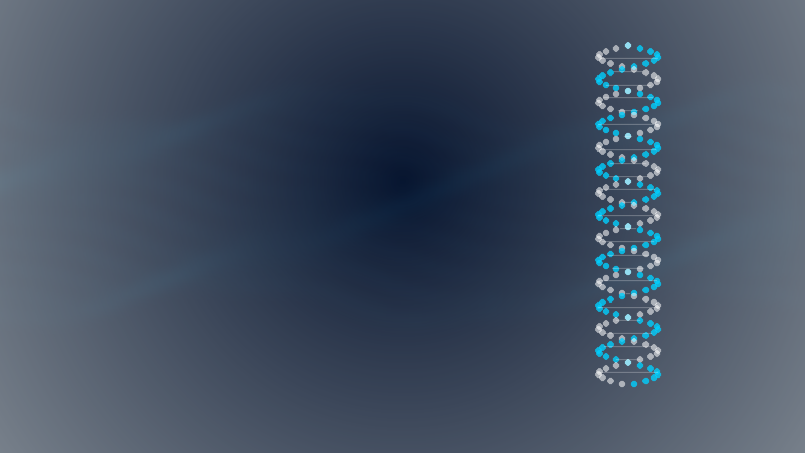 Futuristic biotech background