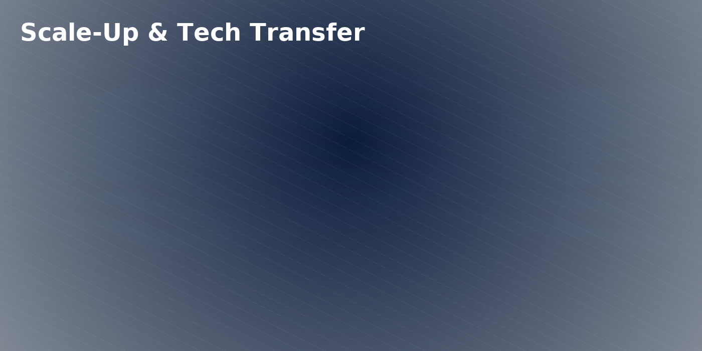 Scale-Up & Tech Transfer